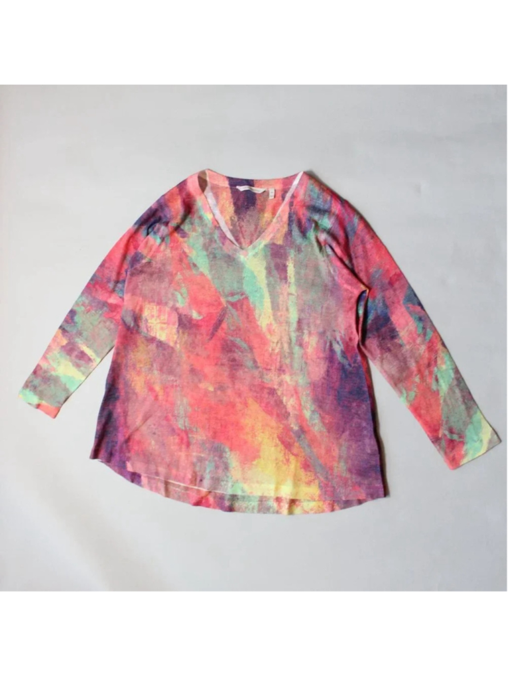 SOFT SURROUNDINGS Multicolor Abstract Sweater - Picture 4 of 4